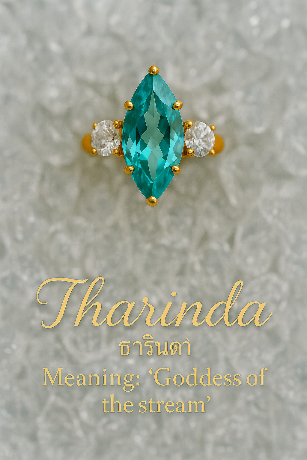 Paraiba Marquise Ring – 2.44ct with Trillion Moissanite Accents
